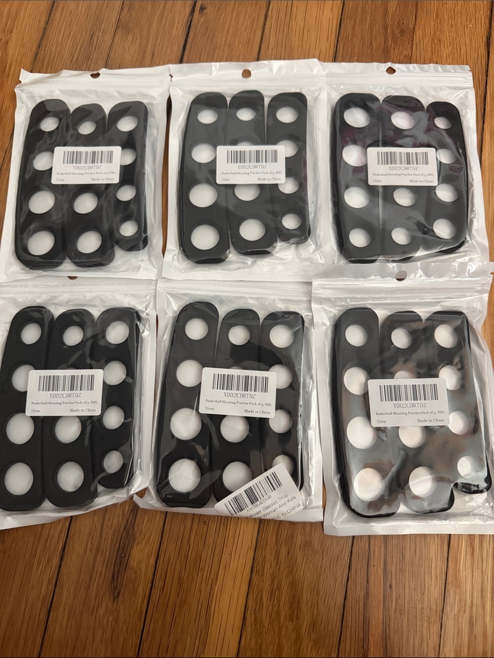 Bundle of 6 packs 3 in each basketball shooting practice